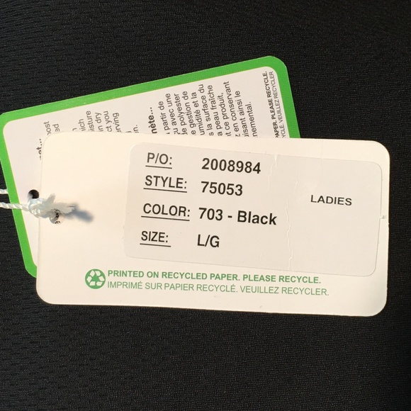 NWT Ladies TNT Sports Large Collared Polo Shirt - Picture 5 of 5